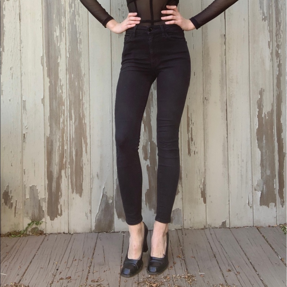 AA Black Pencil Jean